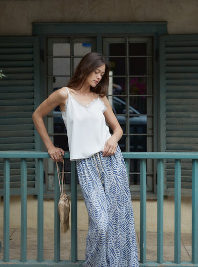 LACE TANK WHITE