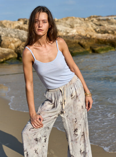 WATERCOLOR PANTS GREY