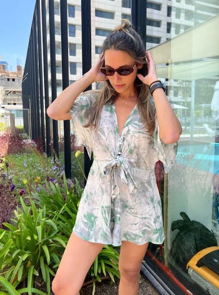 TULUM JUMPSUIT  GREEN