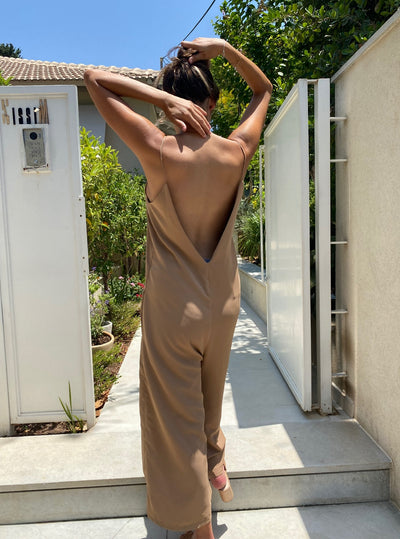 LUNA JUMPSUIT BEIGE