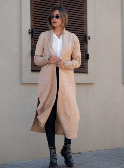 LONG CARDI X BEIGE